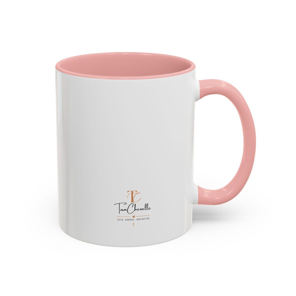 Faith Coffee Mug — "I Prayed About It" Accent Mug (11/15oz)