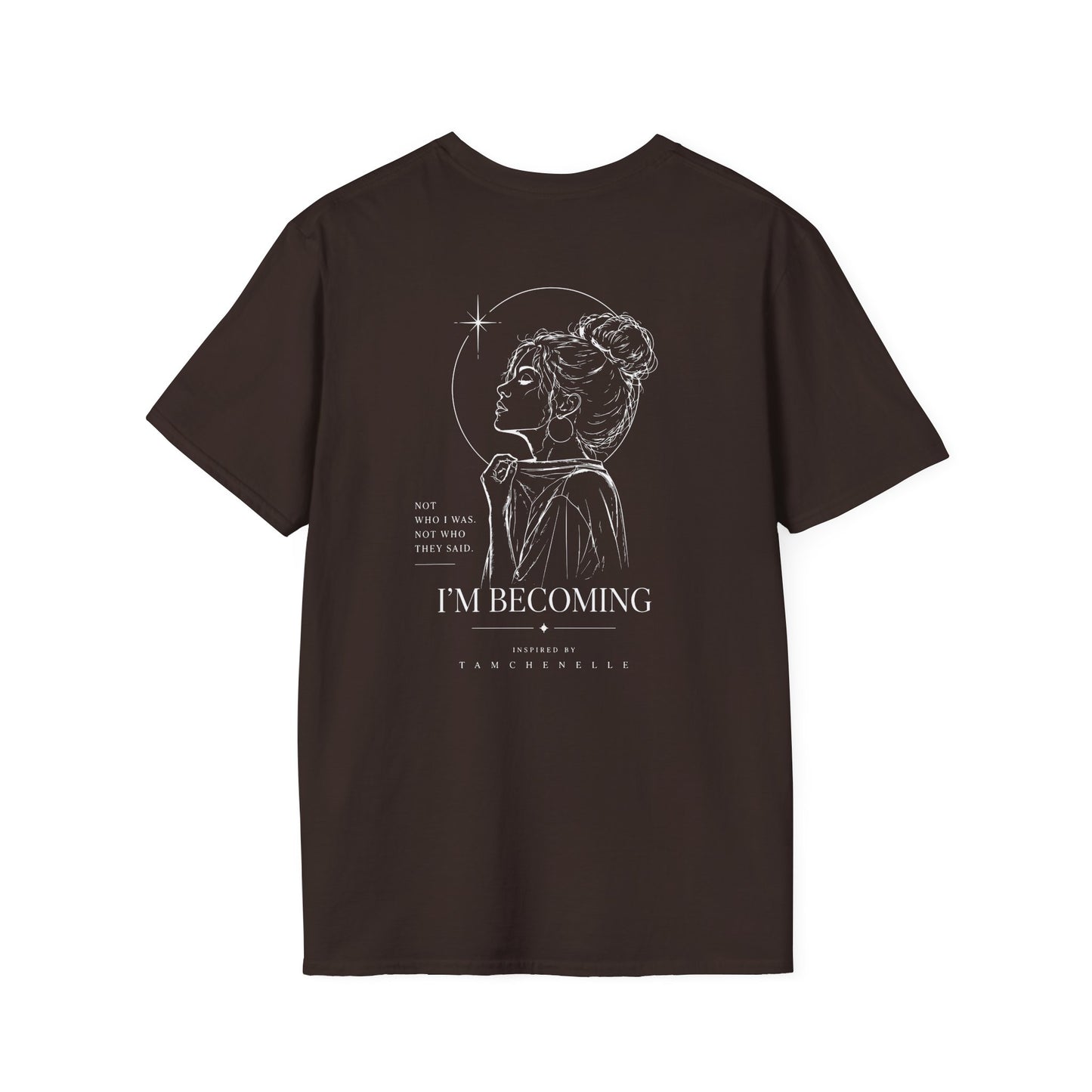 minimal monogram pocket t-shirt — elegant 'tc' logo tee