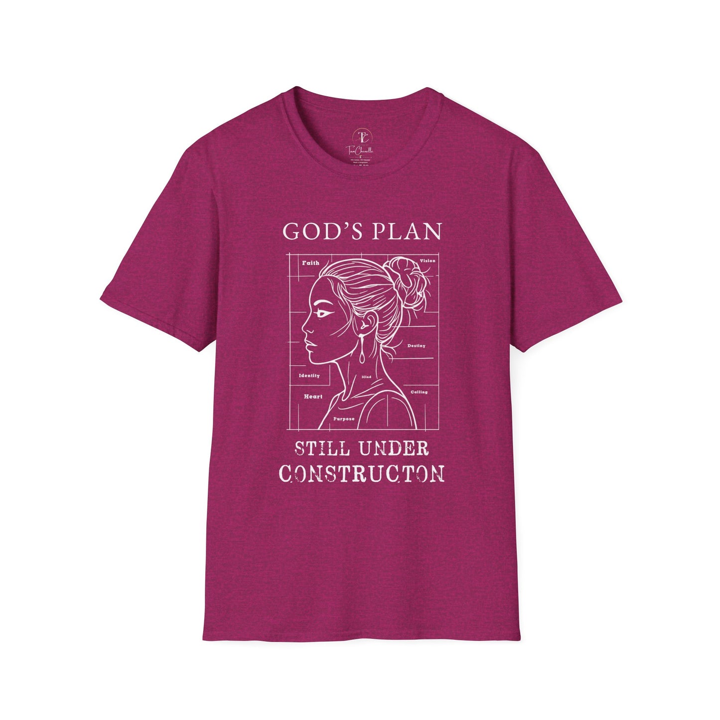 god's plan 'still under construction' t-shirt