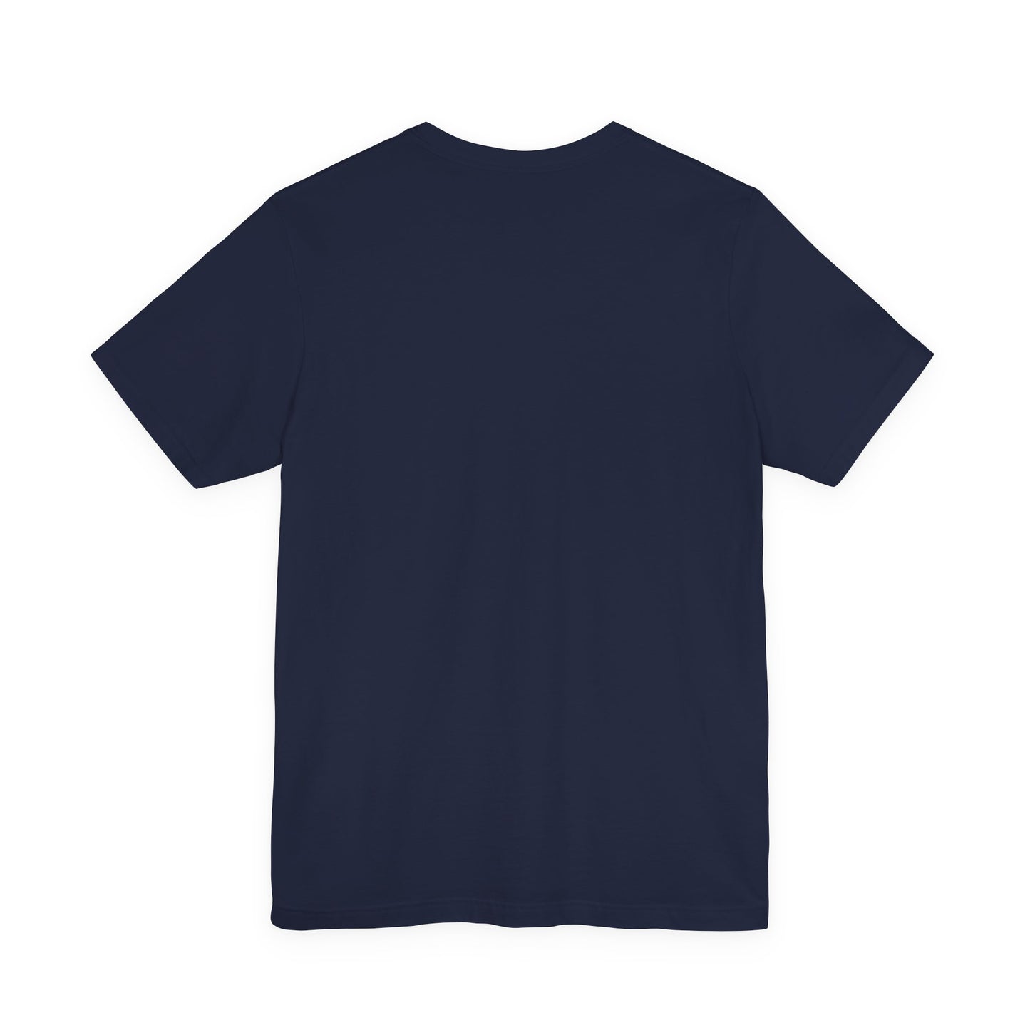 faith t-shirt — "built on faith not feelings" christian tee