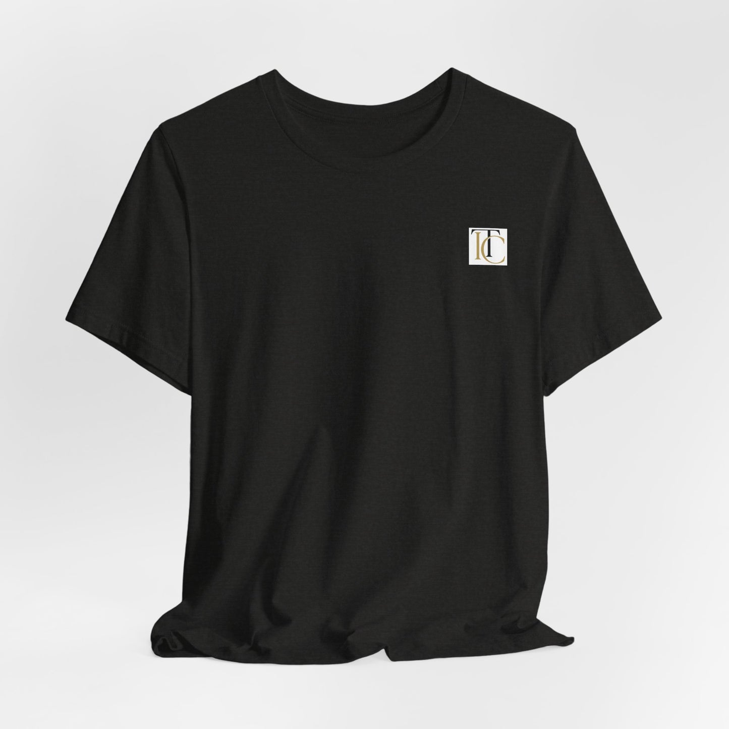 i'm becoming graphic tee — inspirational women's back print t‑shirt