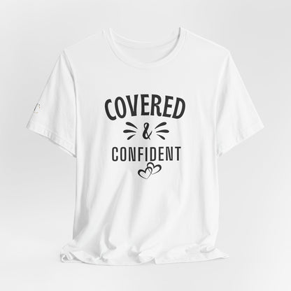 Covered & Confident Tee — Inspirational Christian Faith T‑Shirt