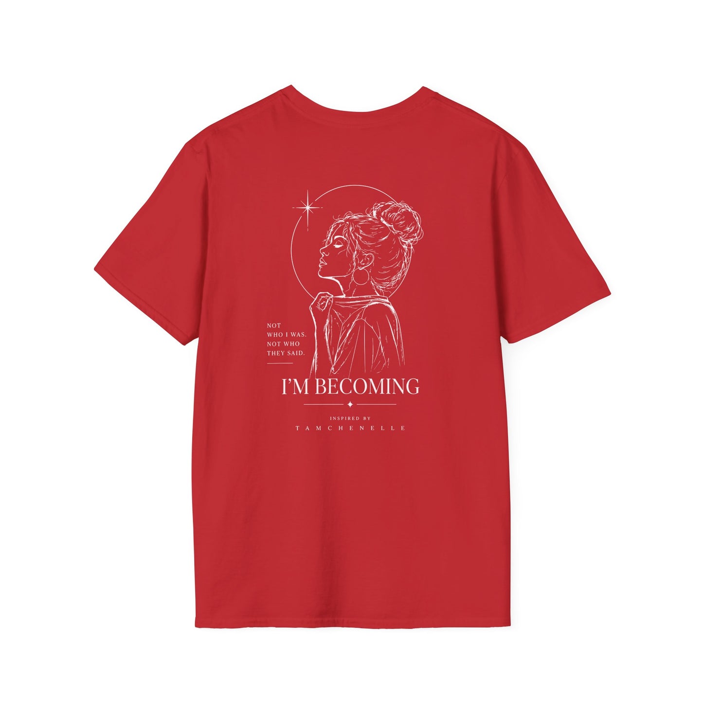 minimal monogram pocket t-shirt — elegant 'tc' logo tee