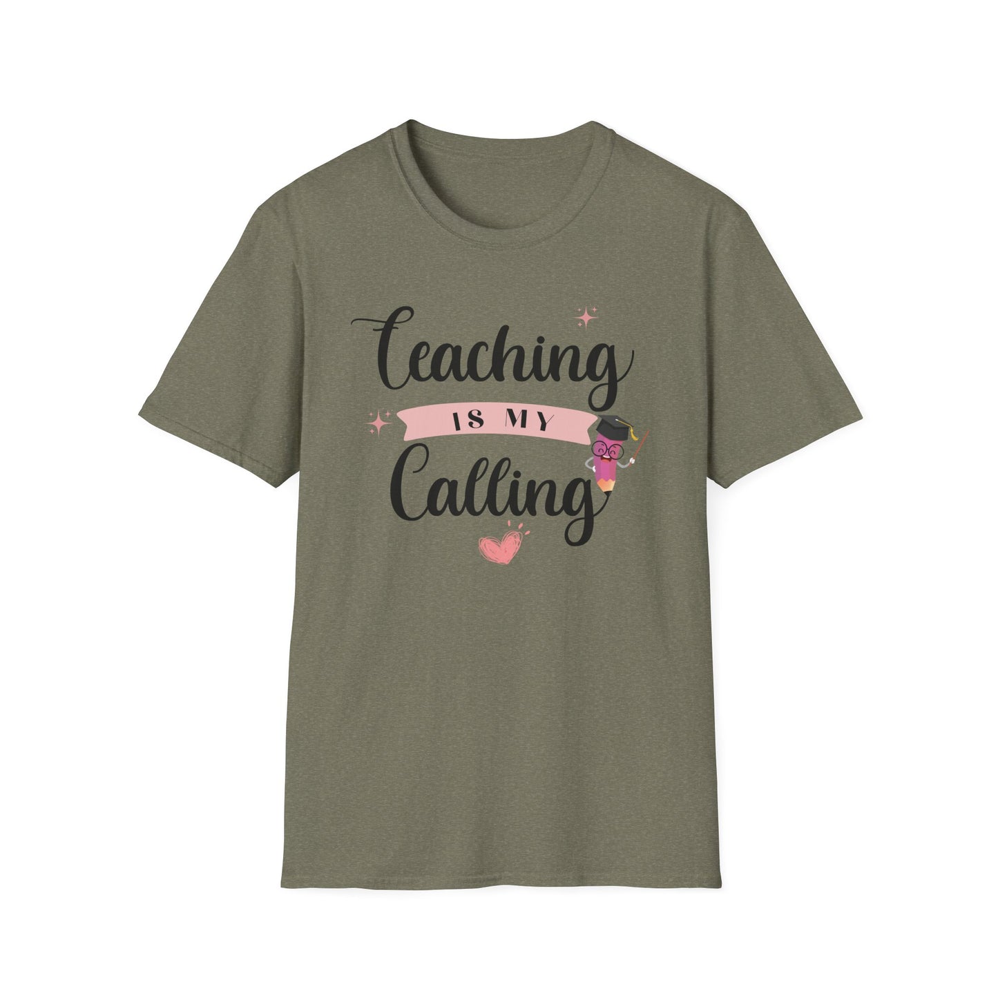 teaching is my calling t-shirt — inspirational teacher shirt for educators