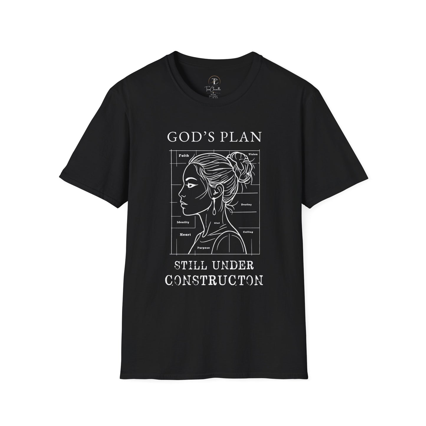 god's plan 'still under construction' t-shirt