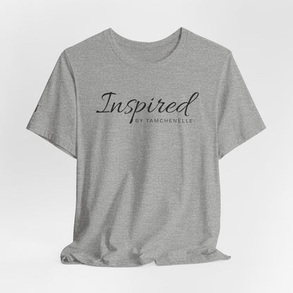Inspired Tee — 'Inspired by Tamchenelle' Script Graphic Shirt