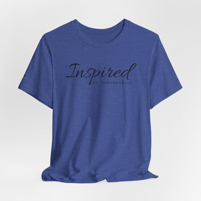Inspired Tee — 'Inspired by Tamchenelle' Script Graphic Shirt