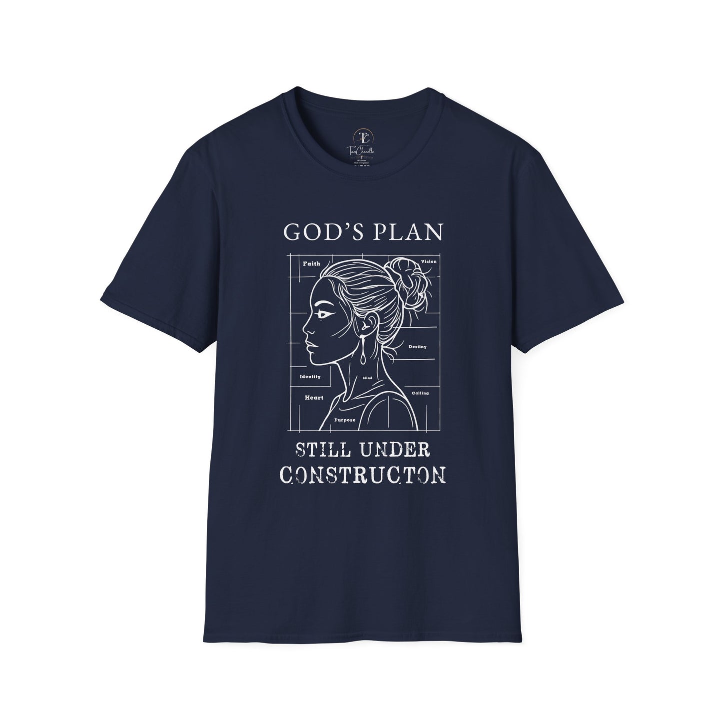 god's plan 'still under construction' t-shirt