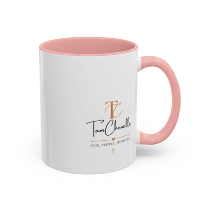 Inspirational Mug — "God Is Still Writing Your Story" Accent Coffee Cup (11/15oz)
