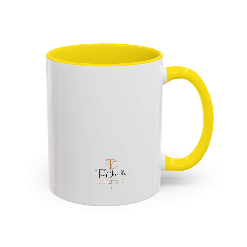 Faith Coffee Mug — "I Prayed About It" Accent Mug (11/15oz)