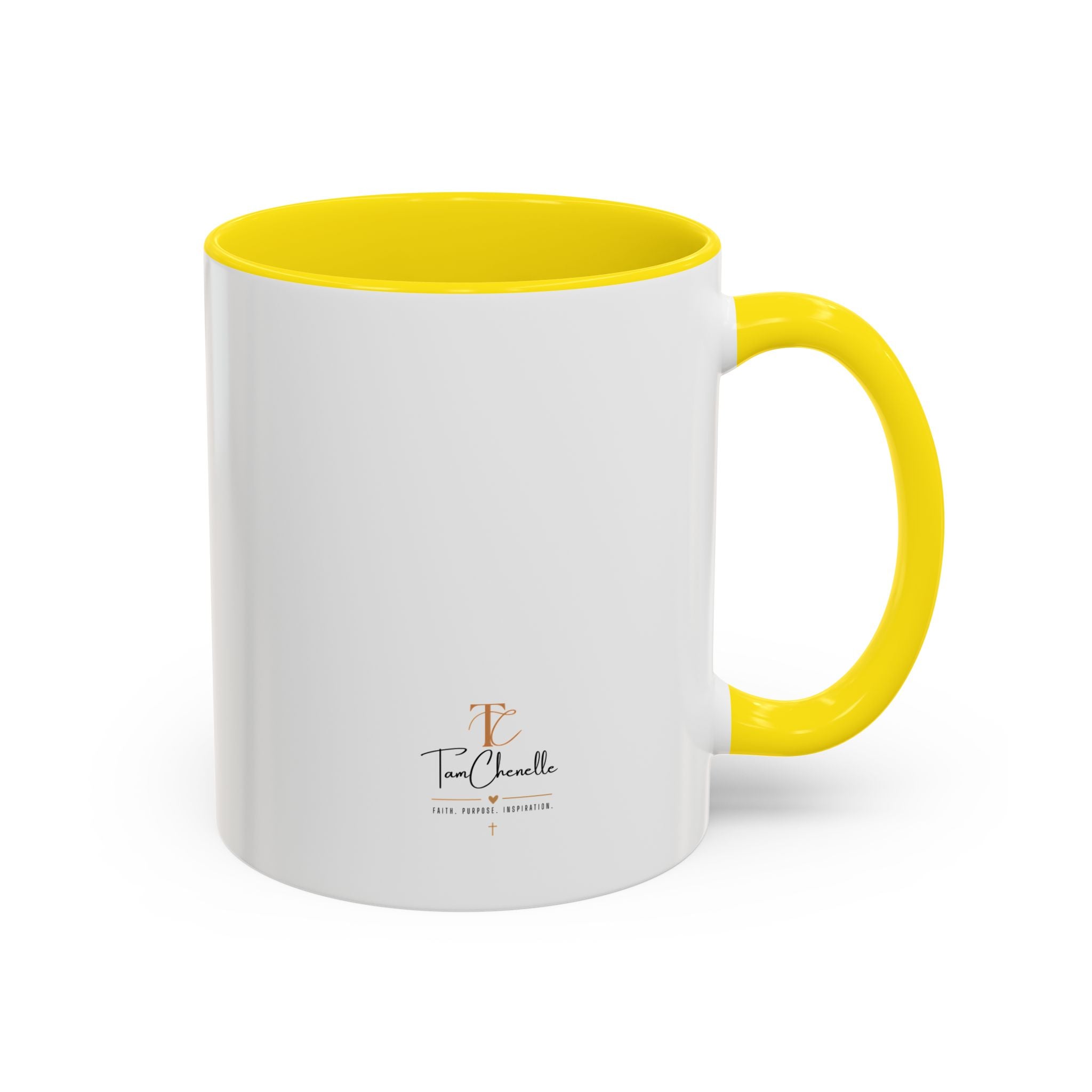Faith Coffee Mug — "I Prayed About It" Accent Mug (11/15oz)