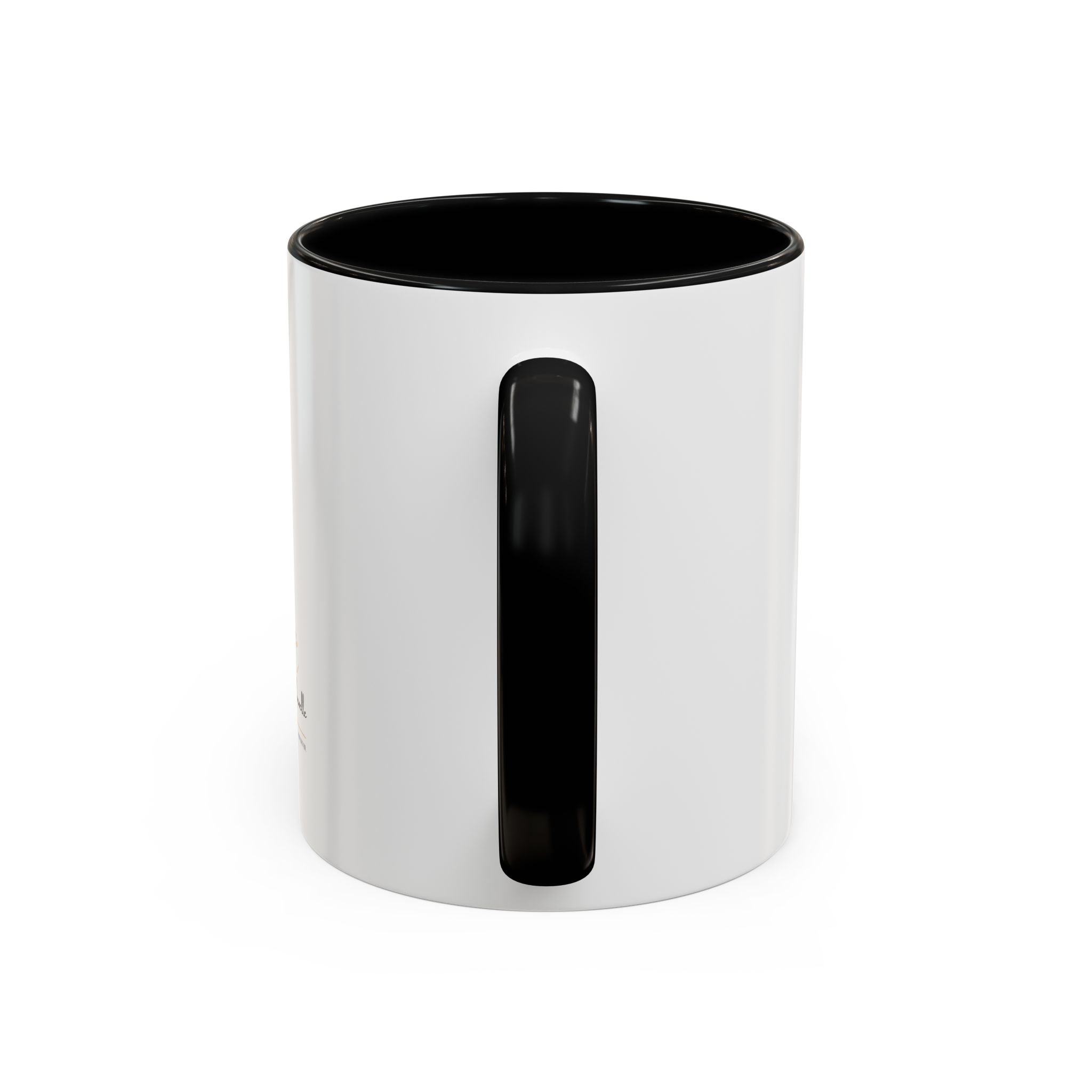 Faith Coffee Mug — "I Prayed About It" Accent Mug (11/15oz)