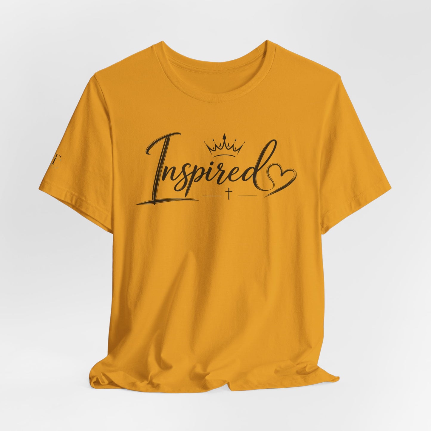 inspired script tee — women's inspirational heart graphic t-shirt