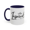 Personalized Accent Coffee Mug – Elegant Monogram 'TC' Logo, Custom Brand Gift (11/15oz)