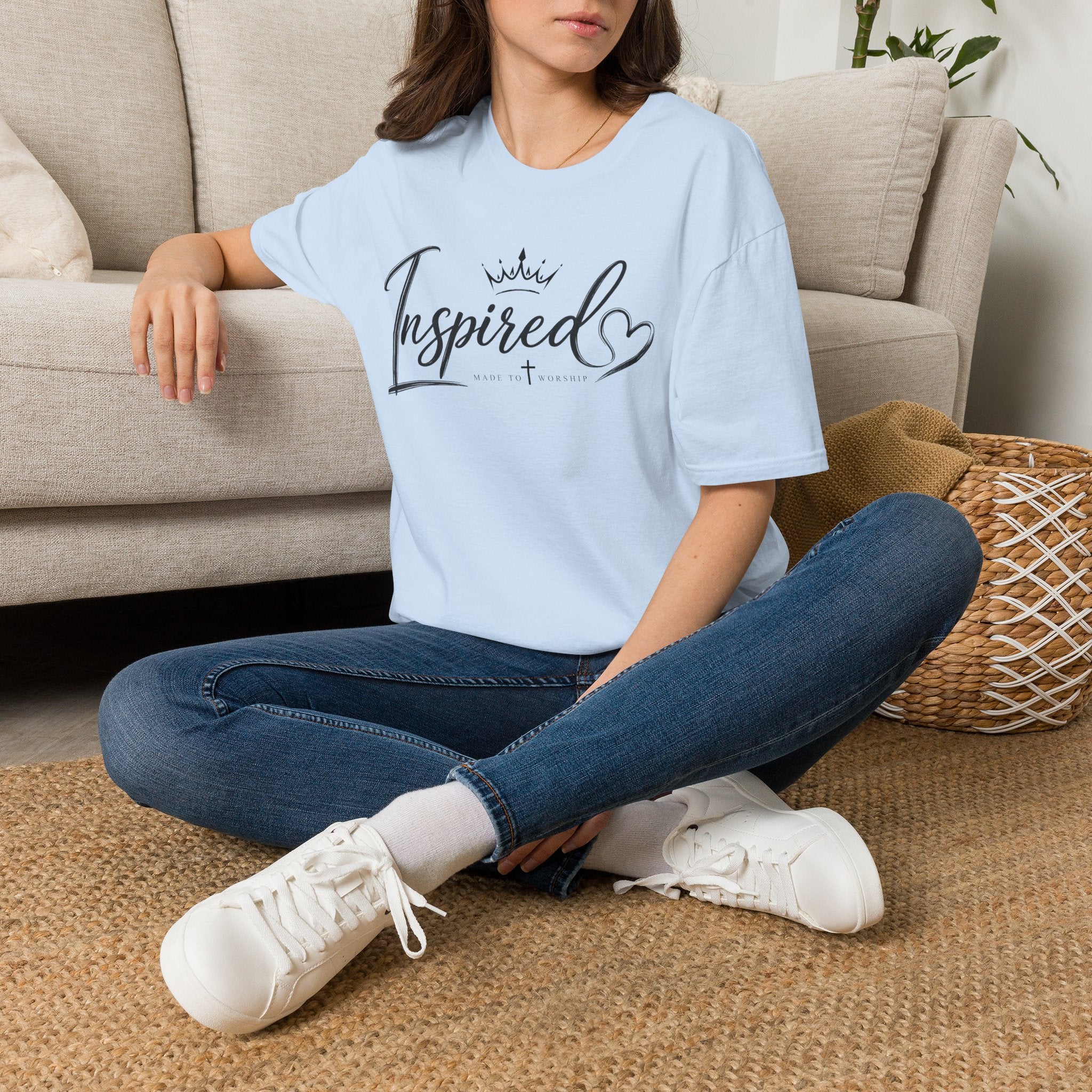 Inspired Crown T-Shirt — Inspirational Christian Graphic Tee