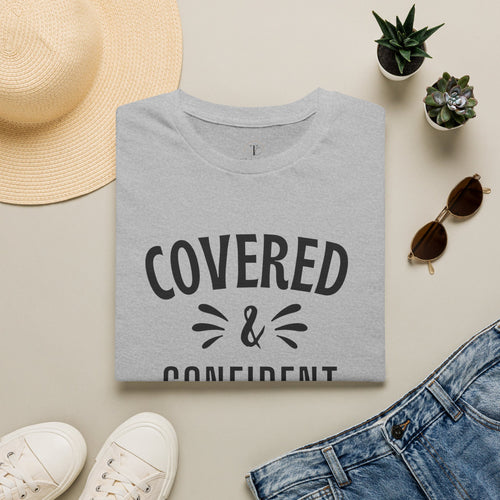 Covered & Confident T-Shirt — Faith-Based Inspirational Tee