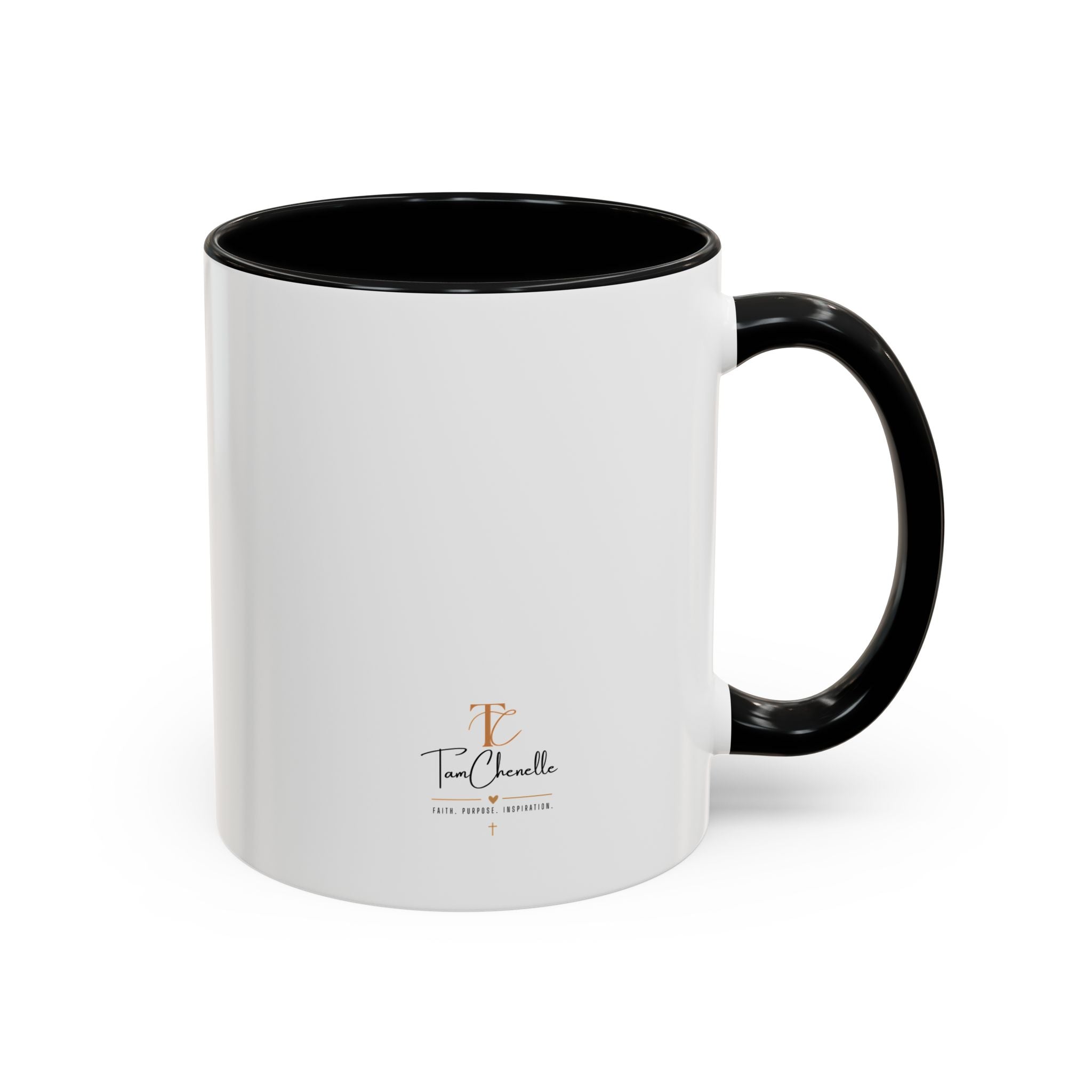 Faith Coffee Mug — "I Prayed About It" Accent Mug (11/15oz)
