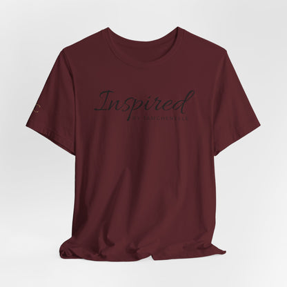 Inspired Tee — 'Inspired by Tamchenelle' Script Graphic Shirt