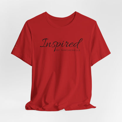 Inspired Tee — 'Inspired by Tamchenelle' Script Graphic Shirt