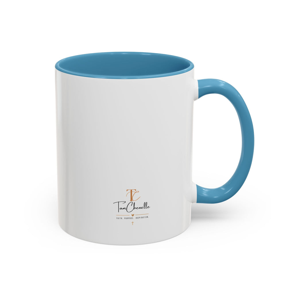 Faith Coffee Mug — "I Prayed About It" Accent Mug (11/15oz)