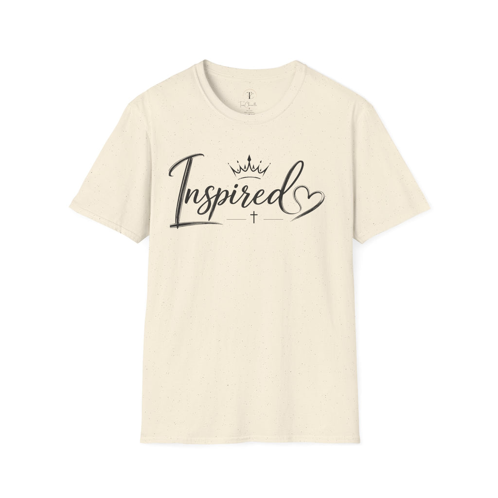 Inspired T‑Shirt — Faith Crown Heart Graphic