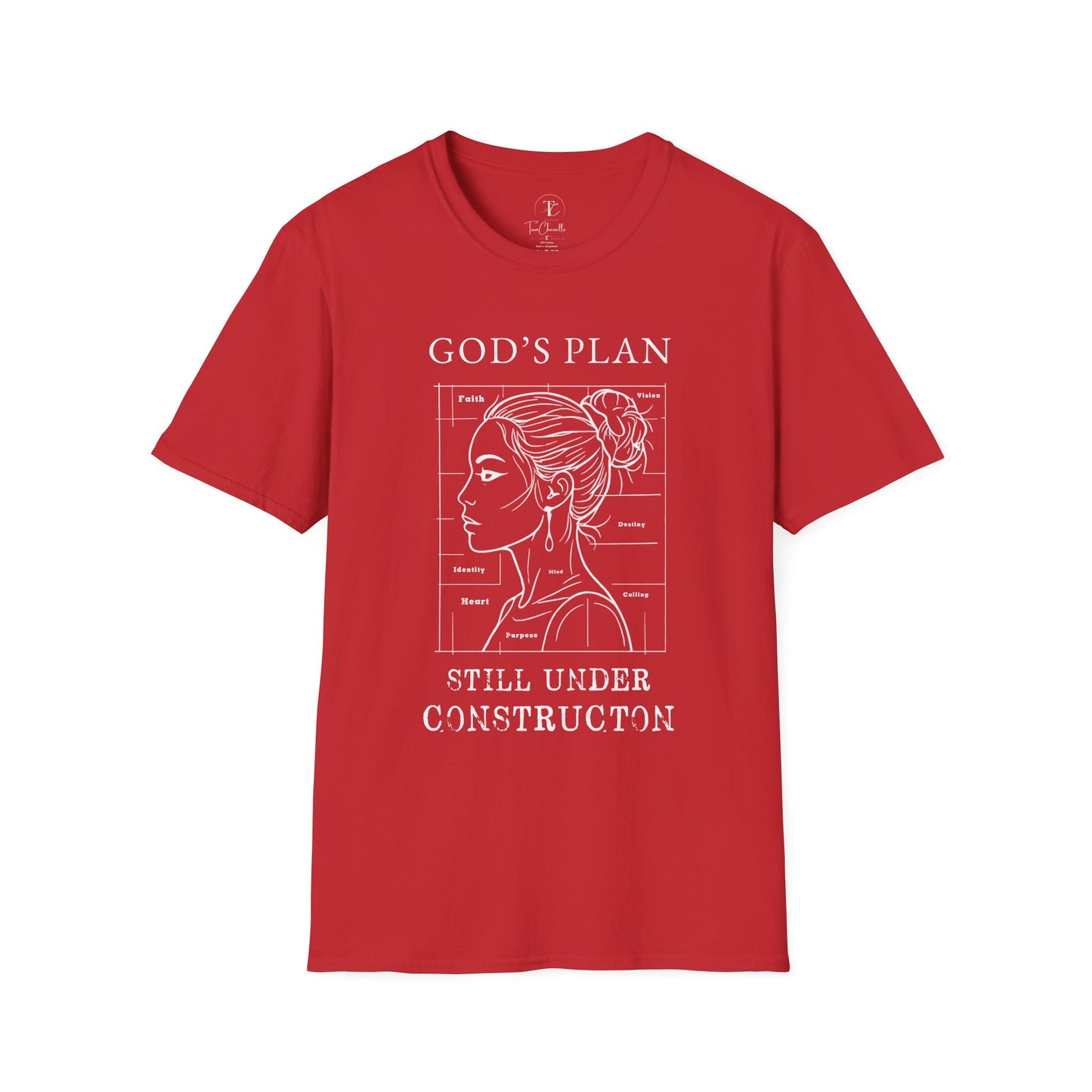 god's plan 'still under construction' t-shirt
