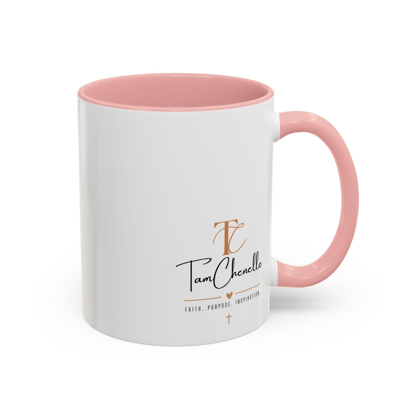 faith coffee mug — "i prayed about it" accent mug (11/15oz)