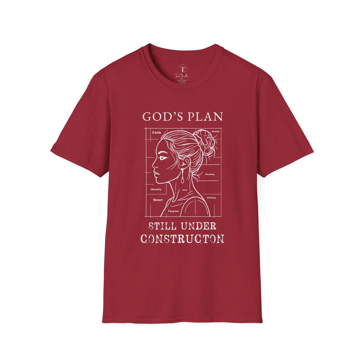 god's plan 'still under construction' t-shirt