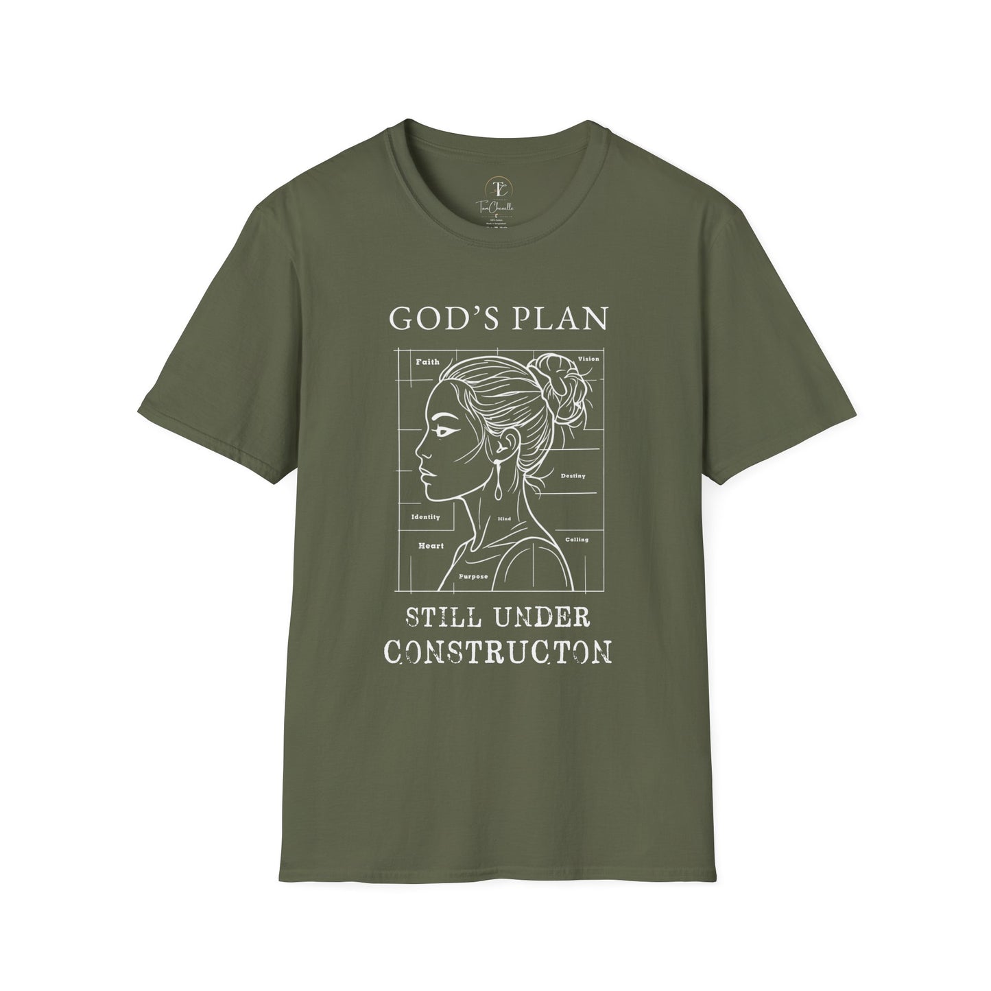 god's plan 'still under construction' t-shirt