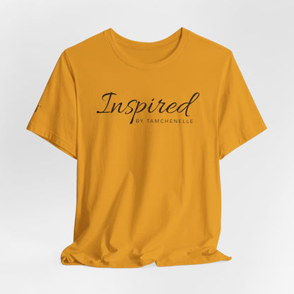 Inspired Tee — 'Inspired by Tamchenelle' Script Graphic Shirt