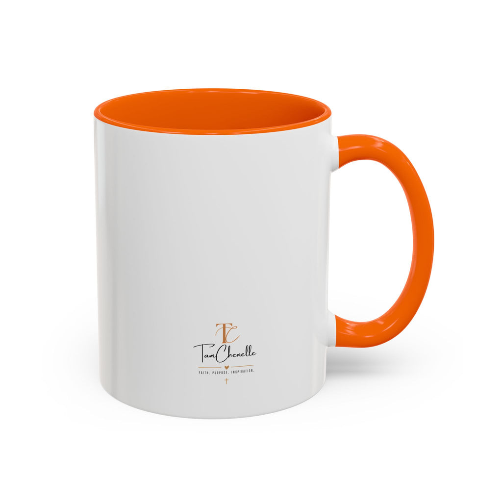 Faith Coffee Mug — "I Prayed About It" Accent Mug (11/15oz)