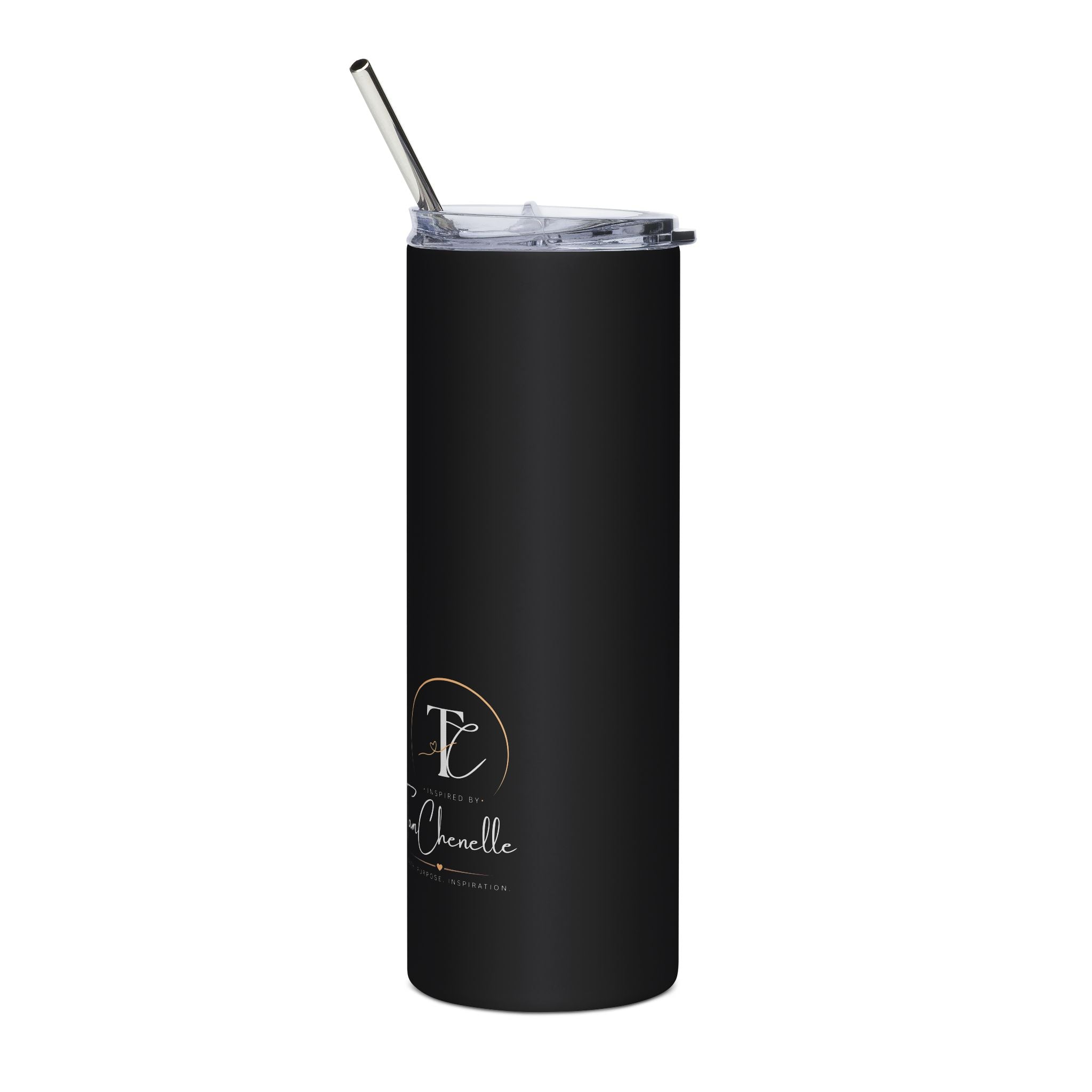 Pray Wait Trust 20oz Stainless Tumbler — Inspirational Faith Travel Cup